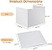4-Pack Classroom Privacy Shields for Student Desks - Easy to Clean Plastic Desk Divider Folder Study Carrel Sneeze Guard for Student Testing Dividers Boards
