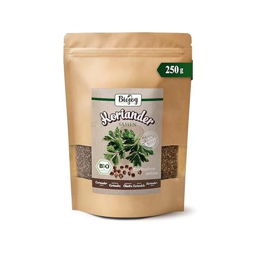 Biojoy Semi di Coriandolo Biologici, interi - Petroselinum crispum (250 gr)