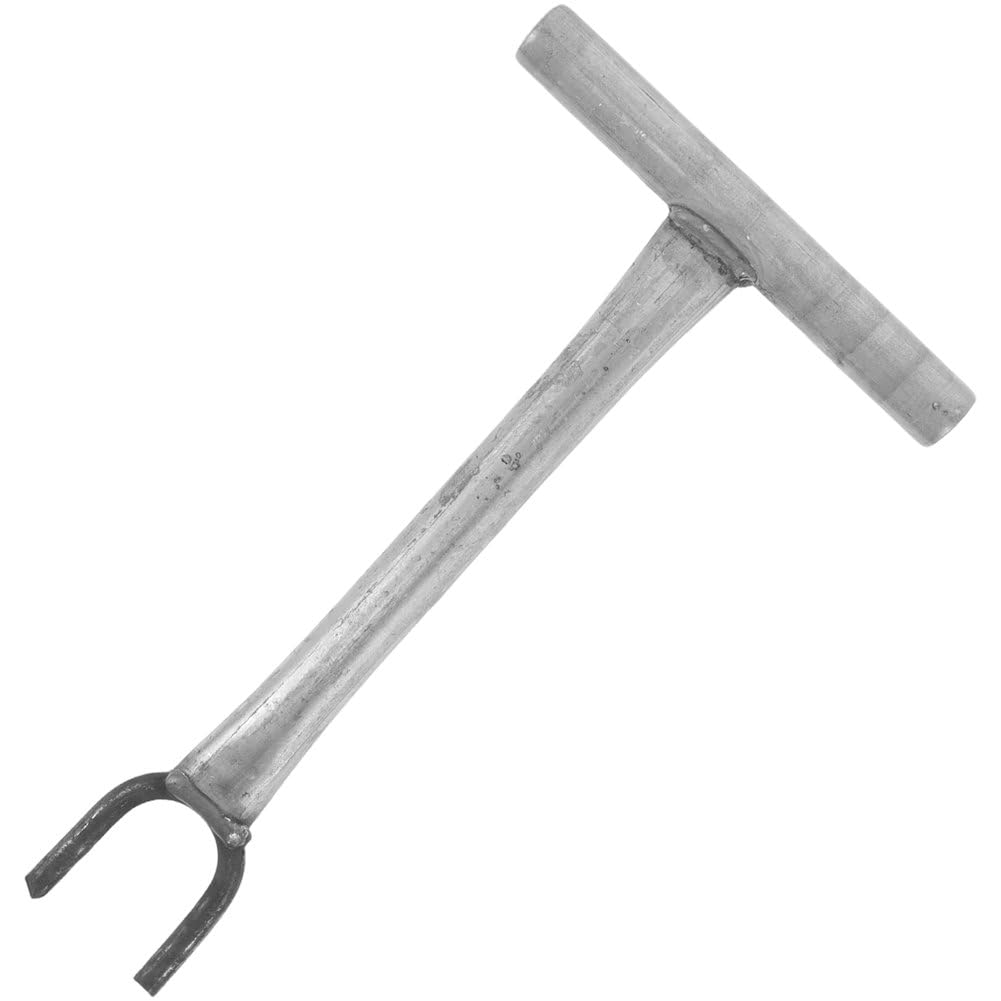 Dinntty 27cm Extendable Wrench, Heavy-duty Pipe Shut-off Wrench, Water Shut Off Key Wrench Pipe Tool with Ergonomic Handle