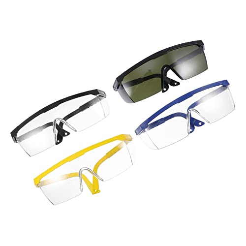 OUNONA 8pcs Windproof Splash Goggles for Outdoor Activities Cycling Lab Work Industrial Safety