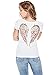 G by GUESS Women's Ashlee Sequin Wing Tee