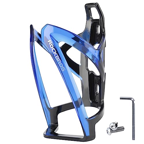 ROCKBROS Bike Water Bottle Holder Ultra-Light Bicycle Bottle Cages with Screws Tool, Universal Bike Cup Holder Rack for Road MTB Bikes…
