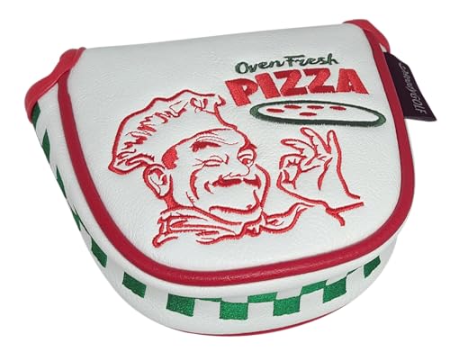 Pizza Box Embroidered Putter Cover - Mallet