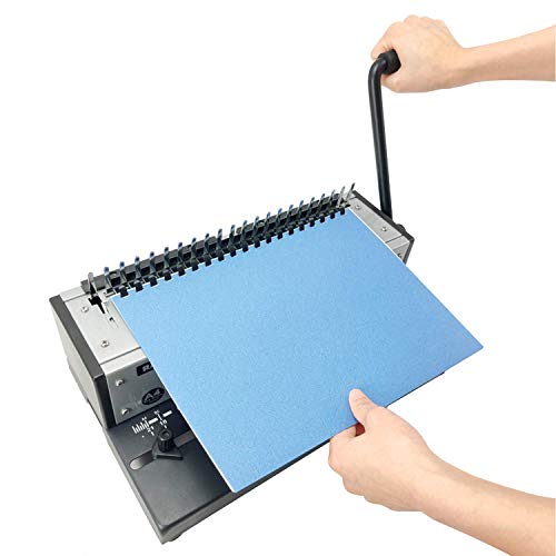 Rayson Sd1202 Comb Binding Machine, 19 Holes, Max Punching Letter Size, With Comb Set Binder For Daily Binding #TOP6