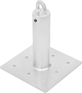 Roof Anchor with 5000 lbs Breaking Strength,Galvanized Concrete Anchor for Roof, Steel, or Wood Surface,Fall Protection Safety Anchor Point for Indoor and Outdoor Use