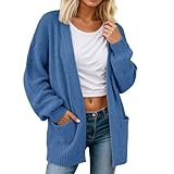 Idéal pour fraîches d'automne et d'hiver, ce manteau léger en maille chaleur et style sans être encombrant