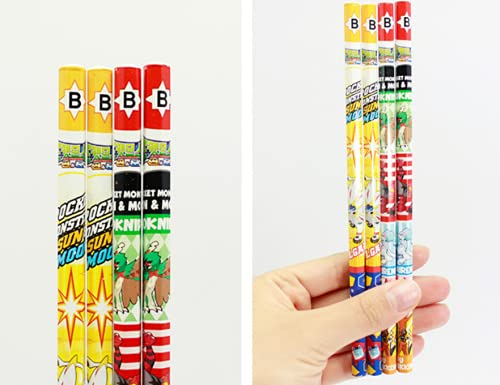 Lápices de grafito Pikachu Sun & Moon set 4 pcs miniatura 2