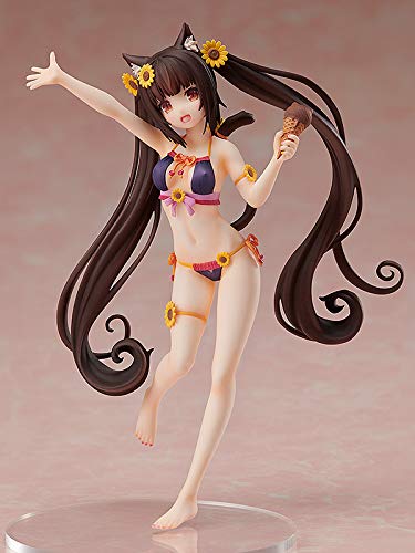 Freeing Nekopara: Chocola (Swimsuit Version) 1:12 Scale Pvc Figure, Multicolor #TOP1