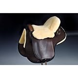 WERNER CHRIST Lammfell Sattelsitzbezug Sommer Evolution, Warmblut, natur