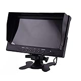 9インチIPS液晶 オンダッシュモニター AHD対応 CVBS対応 1024*600 500cd/m2 (9インチ 4ピンコネクタ)