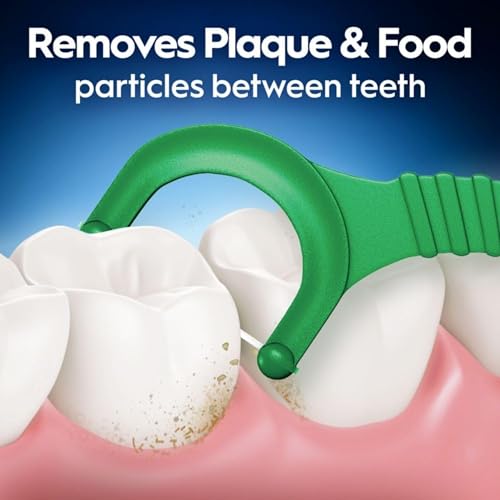 Oral-B Glide floss pick textured handle