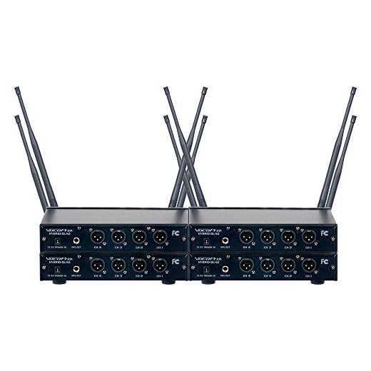VOCOPRO DIGITAL- ACAPELLA -16 Sixteen Channel UHF Hybrid Wireless Handheld Microphone System