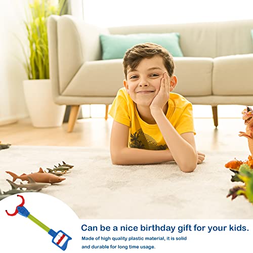 Esenlong Kinder Greifzange,40cm Multifunktionale Müllzange,Kurz MüLlgreifer,Senioren Kurz MüLlgreifer,Tragbare MüLlsammelzange,Greifarm Garten Greifer für Mädchen und Jungen