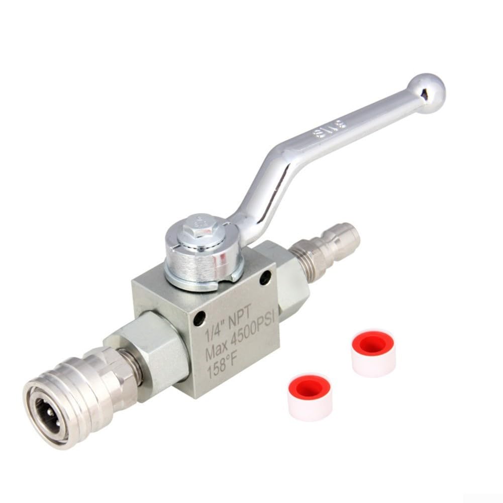 Vanne haute pression 4500 psi pour tuyau nettoyeur de jardin et entretien cour