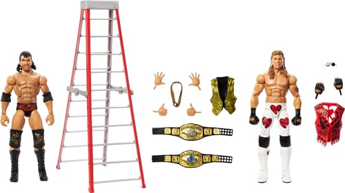 WWE Elite Legends Collection - Action Figure Razor Ramon, 15 Cm, Dettagli Autentici, Articolata, Accessori Inclusi