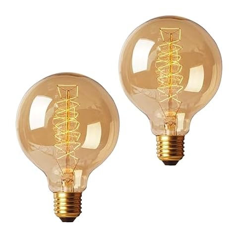 E27 Vintage Dimmable Light Bulbs 2 Pack Cover