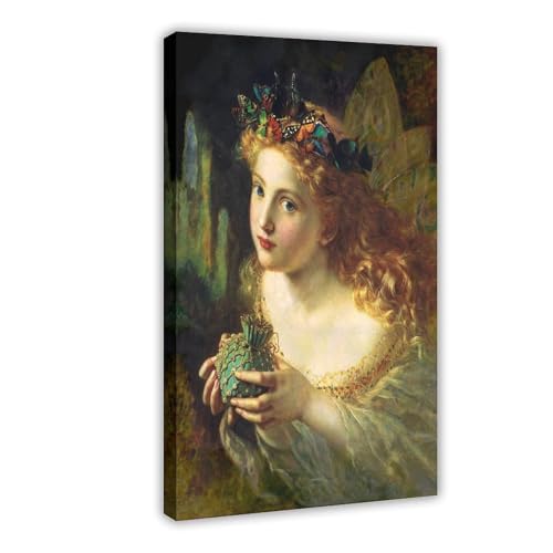 Affiche Sophie Anderson Take The Fair Face of Woman déco murale tableau toile 61x91,4 cm