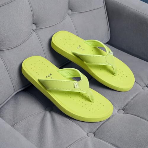 Image of YOHO ArchFlex orthopedic slippers for men | Arch support for pain relief | Soft, Anti-Skid, lightweight | comfortable padded straps flip flops for Everyday