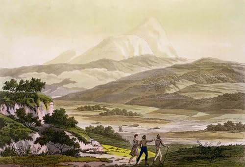 Cuadro decorativo del Monte Cayambe de Humboldt, pintura clásica para el hogar de 60x90cm