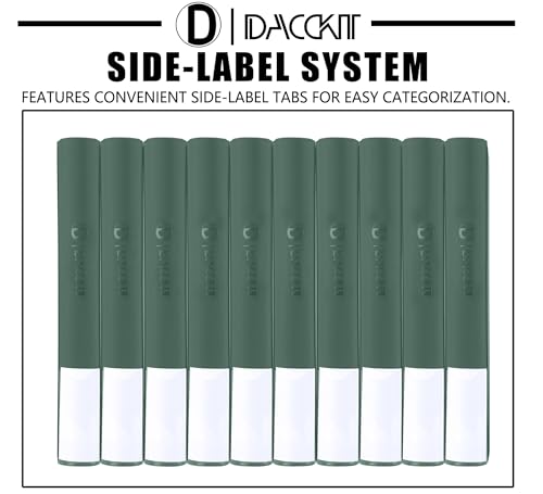 Image of Premium Card Binder 16 Pocket - Fits 1600 Cards,4X4 Ringless Card Album with Sleeves for Trading Cards & Sports Cards(Model C,Blackish Green)