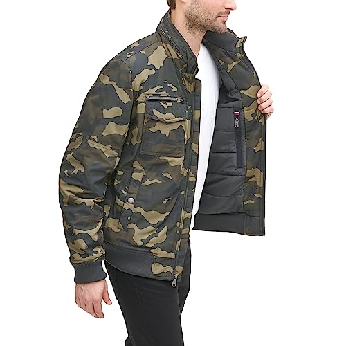 Image of Tommy Hilfigier Men's Water Resistant Performance Bomber Jacket (Standard and Big & Tall)