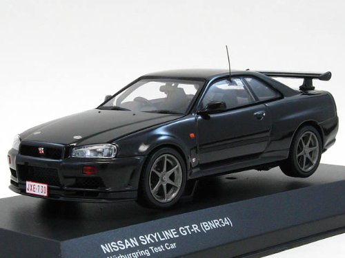 Amazon | 1/43 日産 スカイライン R34 ニュルブルックリンク テスト