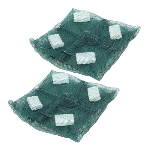 WOONEKY Nylon Stainless Steel EEL Cage Foldable Fishing Trap Crawfish Net Portable EEL Loach Trap