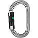 PETZL - OK, Climbing Carabiner for Pulleys and Ascenders, Ball Lock