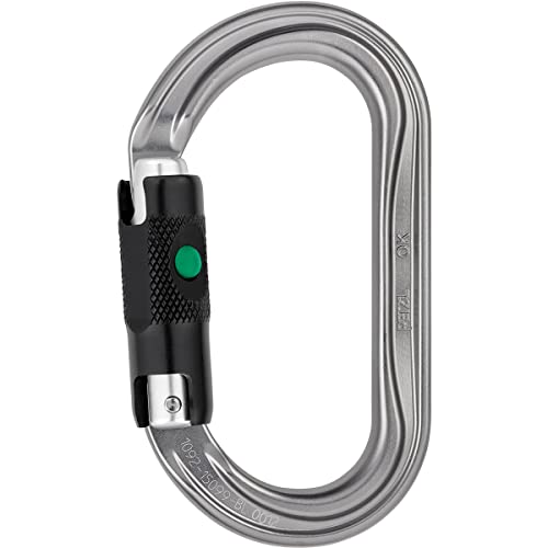 PETZL - OK, Climbing Carabiner for Pulleys and Ascenders, Ball Lock