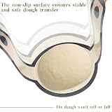 LIQWEI 2 sztuki silikonowych mat do pieczenia chleba typu Dutch Oven, silikonowe maty do pieczenia chleba, z długimi uchwytami