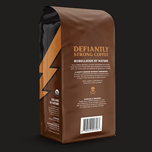 Death Wish Coffee - Ground Coffee Bundle, Includes 1 Pack Of Dark Roast (16 Oz) And 1 Pack Of Medium Roast (16 Oz) #TOP7