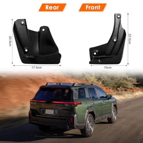 Image of Mud Flaps Splash Guards for 2026 Subaru Outback (Not for Wilderness), Durable ABS Mud Guards, Protects Against Mud, Rocks, and Debris, 2026 Subaru Outback Accessories (4PCS)