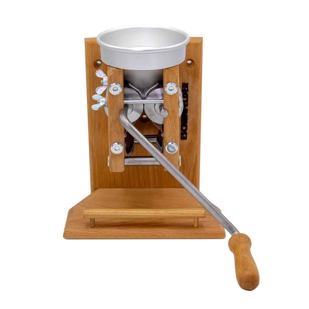 Eschenfelder Presse-grains mural avec entonnoir en aluminium