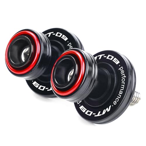 LLIDFONK Für Yamaha MT09 MT-09 Tracer MT 09 SP FZ09 6mm Motorrad Zubehör bobbins Schwinge Spulen Schieberegler Ständer Schrauben Aluminium montageständer