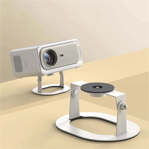 Soporte proyector pared con &aacute;ngulo ajustable y base de metal universal 5