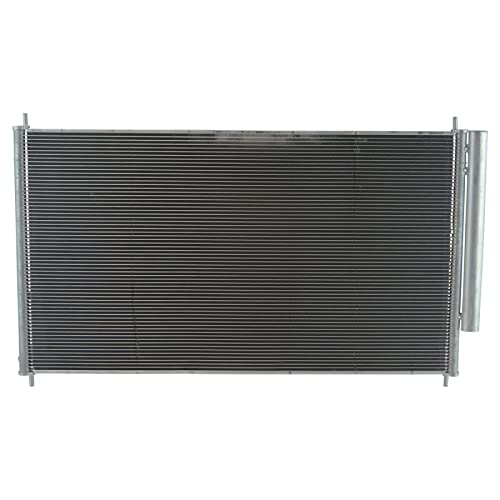 Image of TRQ A /C Condenser and Receiver Drier Assembly Compatible with 2005-2010 Honda Odyssey