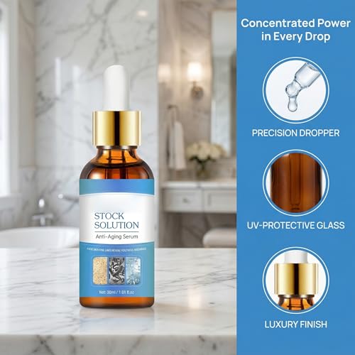 JoanofArc Facial Serum, Facial anti-aging essence, Moisturizing Skin Care Essence, Firms skin, moisturizes and plumps skin, smoothes wrinkles and fine lines, supports collagen replenishment, 30ml