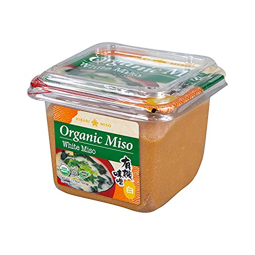 Japanese Organic Miso Paste, White, 17.6 Oz #TOP3