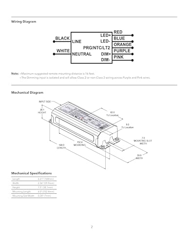 Image of eldoLED | 2743YK OPTOTRONIC OT 100W 800C Programmable LED Driver |Replacement for 79368 Osram | Ot100W /UNV /800C /2DIM /P6