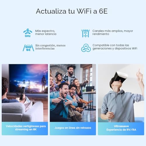 Miniatura 4 de Tp-Link Deco Xe75 Pro Router Mesh Wifi 6e, Axe5400mbps Tri-Band, Nueva Banda De 6 Ghz, Puerto Ethernet De 2,5 Gbps, Ai Mesh, Repetidor Wifi, Punto De Acceso, Alexa