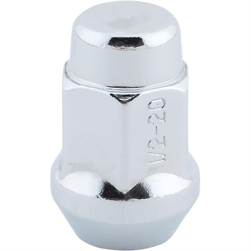 Chrome Acorn Lug Nut, 1/2 Inch Thread
