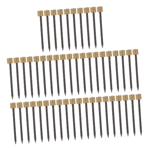 Image of KALLORY 50Pcs Copper Caps Nails Fixing Nail for Picture Hanging Wall Decorations Home Office Use Durable Hardware Accessories