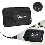 ☀☀【Sicurezza】Ci sono tre fasce spesse sul retro della borsa per il fissaggio sullo scooter. Il cinturino non è facile da allentare e facile da installare e smontare. Tieni il tuo dispositivo a portata di mano e in modo sicuro mentre guidi lo scooter elettrico.