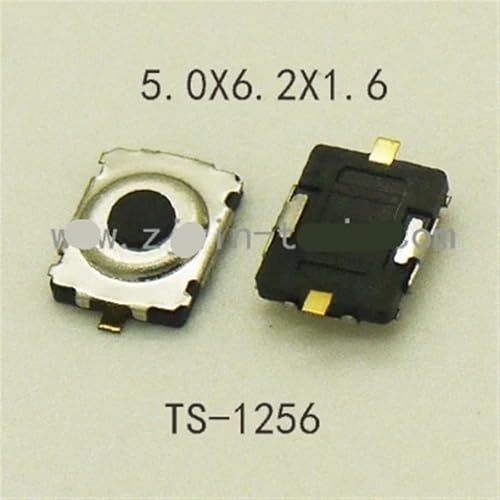 Interruptor tactil momentaneo SMD que desconecta la corriente al presionar boton 2