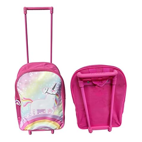 HTUK Unicorn Trolley Bag for Kids Cover