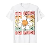 Groovy 6th Grade Back to School First Day of Sixth Grade T-Shirt