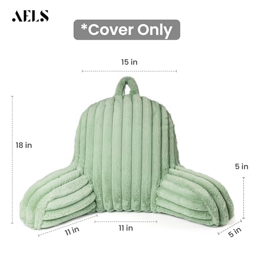 Housse de coussin de lecture lavable pour remplacer une enveloppe usée ou tachée latte matcha - 3