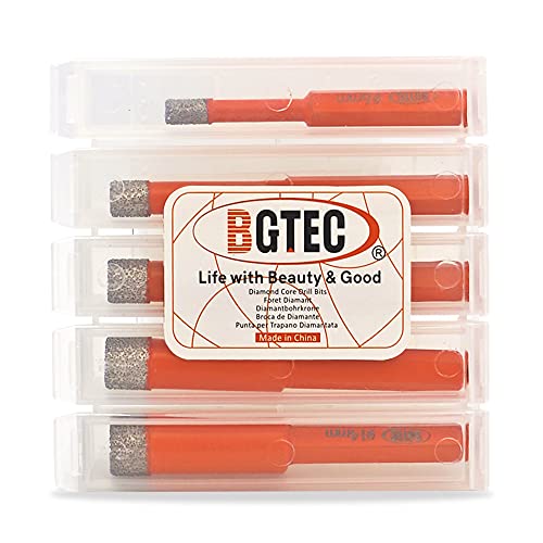 BGTEC Dry Diamond Drill Bits 2pcs 12mm Hex Shank for Granite Marble Porcelain Tile Ceramic 7 BGTEC Dry Diamond Drill Bits 2pcs 12mm Hex Shank for Granite Marble Porcelain Tile Ceramic - Image 7