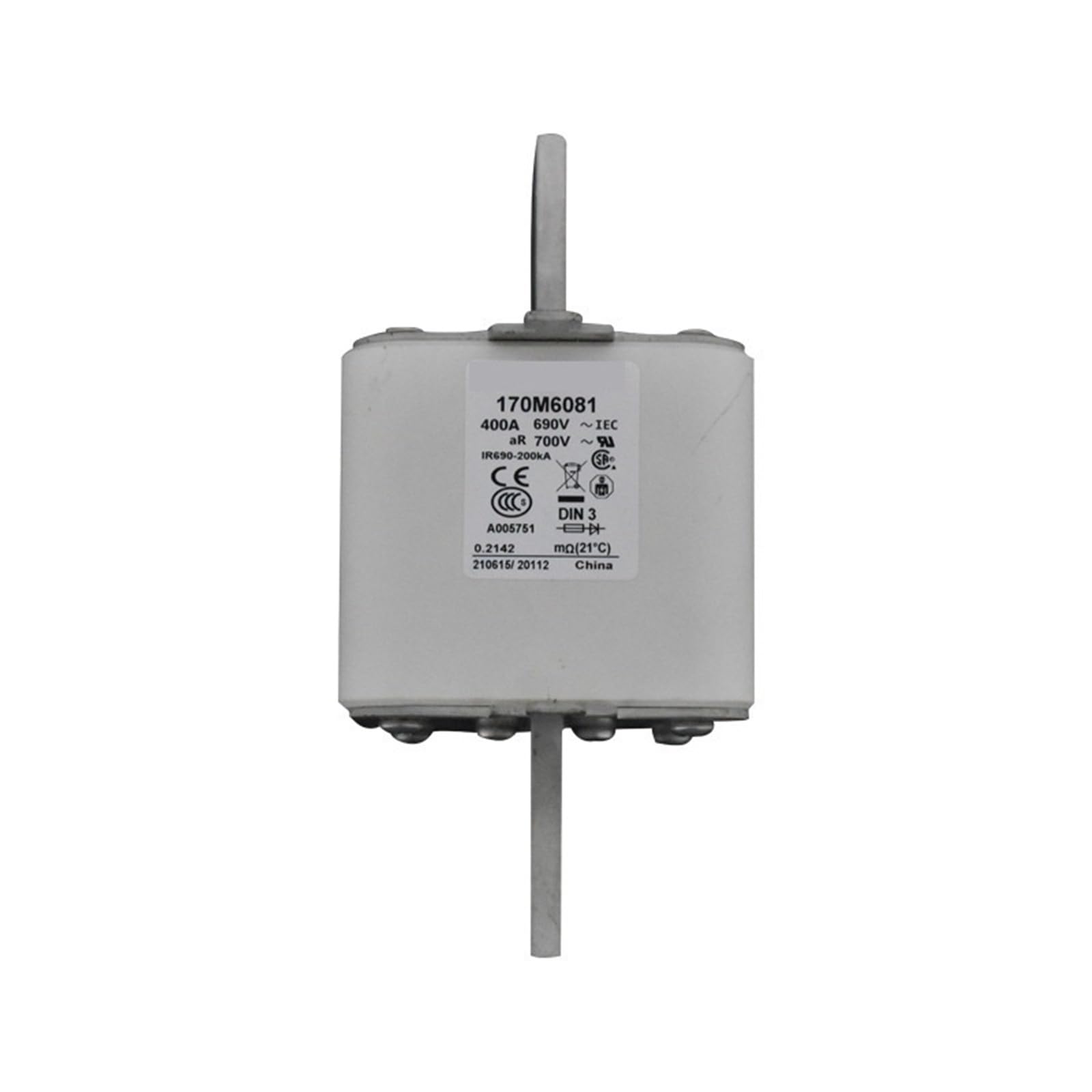 Fusibile Rapido 170M1309