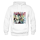 Andrea Sotaski Ronda Rousey Mens Hoody Sweatshirt XXL White